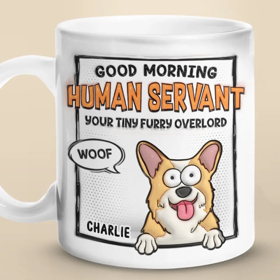 Life Is Better With A Pet - Dog & Cat Personalized Custom 3D Inflated Effect Printed Mug - Gift For Pet Owners, Pet Lovers