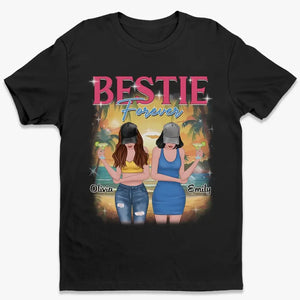 We're Bestie Forever - Bestie Personalized Custom Unisex T-shirt, Hoodie, Sweatshirt - Gift For Best Friends, BFF, Sisters