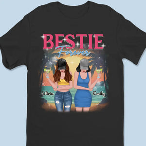 We're Bestie Forever - Bestie Personalized Custom Unisex T-shirt, Hoodie, Sweatshirt - Gift For Best Friends, BFF, Sisters