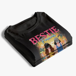 We're Bestie Forever - Bestie Personalized Custom Unisex T-shirt, Hoodie, Sweatshirt - Gift For Best Friends, BFF, Sisters