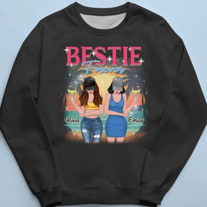 We're Bestie Forever - Bestie Personalized Custom Unisex T-shirt, Hoodie, Sweatshirt - Gift For Best Friends, BFF, Sisters