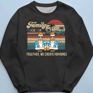 There Is No Such Thing As Fun For The Whole Family - Family Personalized Custom Unisex T-shirt, Hoodie, Sweatshirt - Summer Vacation Gift For Family Members