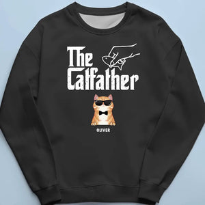 Proud Father Of A Few Cats - Cat Personalized Custom Unisex T-shirt, Hoodie, Sweatshirt - Gift For Pet Owners, Pet Lovers