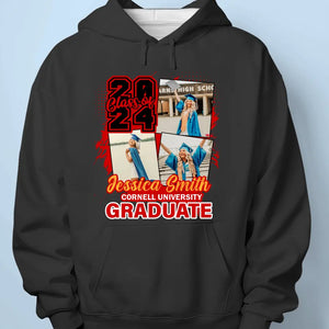 Custom Photo All Our Dreams Can Come True - Family Personalized Custom Unisex T-shirt, Hoodie, Sweatshirt - Graduation Gift For Family Members, Siblings, Brothers, Sisters