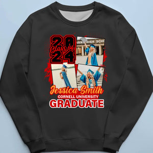 Custom Photo All Our Dreams Can Come True - Family Personalized Custom Unisex T-shirt, Hoodie, Sweatshirt - Graduation Gift For Family Members, Siblings, Brothers, Sisters