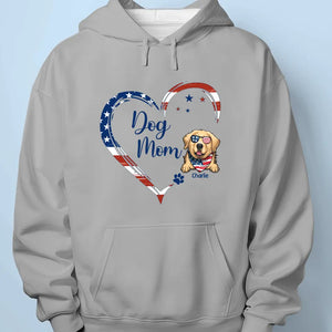 Pets Rule The World - Dog & Cat Personalized Custom Unisex T-shirt, Hoodie, Sweatshirt - 4th Of July, Gift For Pet Owners, Pet Lovers