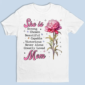 You Are Beautiful Like A Flower - Family Personalized Custom Unisex T-shirt, Hoodie, Sweatshirt - Gift For Mom, Grandma