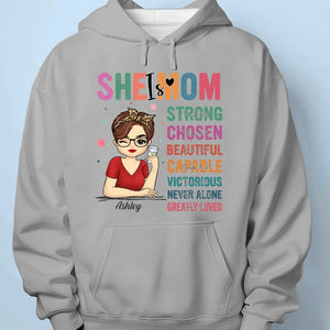 I Know How Wonderful You Are - Family Personalized Custom Unisex T-shirt, Hoodie, Sweatshirt - Gift For Mom, Grandma