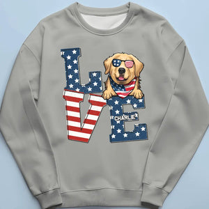 Let Me Celebrate The Independence With You - Dog & Cat Personalized Custom Unisex T-shirt, Hoodie, Sweatshirt - 4th Of July, Gift For Pet Owners, Pet Lovers