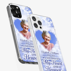 Custom Photo I'm Always With You - Memorial Personalized Custom Clear Phone Case - Sympathy Gift For Family Members