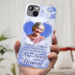 Custom Photo I'm Always With You - Memorial Personalized Custom Clear Phone Case - Sympathy Gift For Family Members