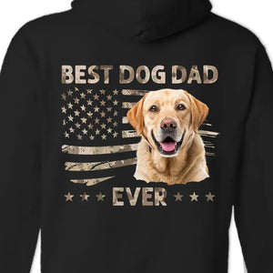 Custom Photo Ultimate Dog Dad - Dog & Cat Personalized Custom Back Printed Unisex T-shirt, Hoodie, Sweatshirt - Father's Day, Gift For Pet Owners, Pet Lovers