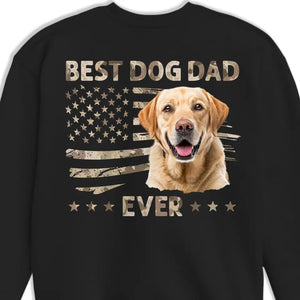 Custom Photo Ultimate Dog Dad - Dog & Cat Personalized Custom Back Printed Unisex T-shirt, Hoodie, Sweatshirt - Father's Day, Gift For Pet Owners, Pet Lovers