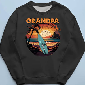 Grandpas Always Have Time For You - Family Personalized Custom Unisex T-shirt, Hoodie, Sweatshirt - Gift For Dad, Grandpa