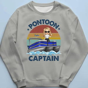 Life's Better On A Pontoon - Family Personalized Custom Unisex T-shirt, Hoodie, Sweatshirt - Gift For Family Members, Pontoon Lovers