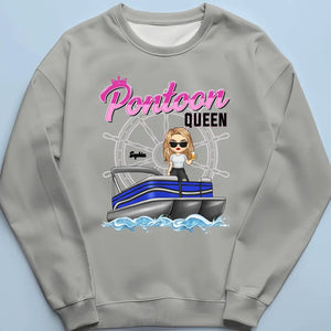 Catch Me On The Pontoon - Family Personalized Custom Unisex T-shirt, Hoodie, Sweatshirt - Gift For Family Members, Pontoon Lovers