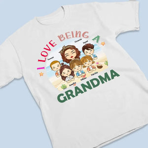 A Grandmother Is A Safe Haven - Family Personalized Custom Unisex T-shirt, Hoodie, Sweatshirt - Gift For Grandma