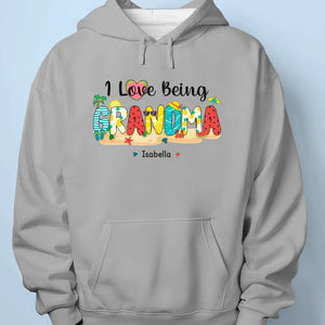 This Grandma Is The Sweetest Thing On Earth - Family Personalized Custom Unisex T-shirt, Hoodie, Sweatshirt - Gift For Grandma