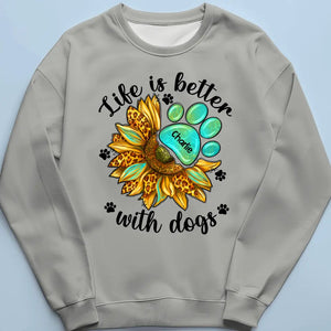 Dogs Are The Best Kind Of People - Dog Personalized Custom Unisex T-shirt, Hoodie, Sweatshirt - Gift For Pet Owners, Pet Lovers