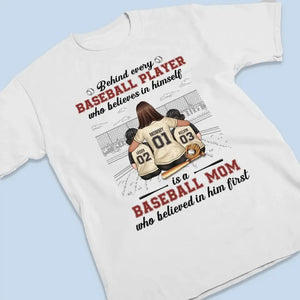 Baseball Mom - Family Personalized Custom Unisex T-shirt, Hoodie, Sweatshirt - Gift For Mom, Sport Lovers, Sport Players