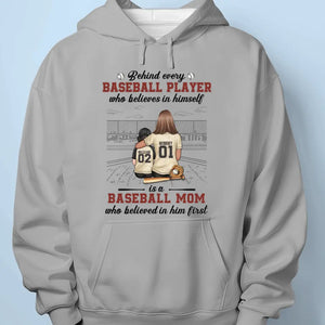 Baseball Mom - Family Personalized Custom Unisex T-shirt, Hoodie, Sweatshirt - Gift For Mom, Sport Lovers, Sport Players