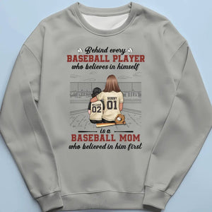 Baseball Mom - Family Personalized Custom Unisex T-shirt, Hoodie, Sweatshirt - Gift For Mom, Sport Lovers, Sport Players