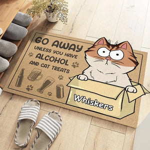 The Cat Is Nature’s Beauty - Cat Personalized Custom Shaped Home Decor Decorative Mat - House Warming Gift For Pet Owners, Pet Lovers