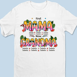 A Grandma Is A Hug Waiting To Happen - Family Personalized Custom Unisex T-shirt, Hoodie, Sweatshirt - Gift For Mom, Grandma