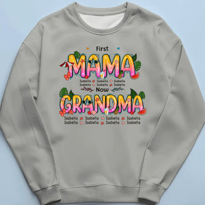 A Grandma Is A Hug Waiting To Happen - Family Personalized Custom Unisex T-shirt, Hoodie, Sweatshirt - Gift For Mom, Grandma