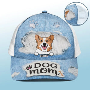 Life Would Be Ruff Without You - Dog Personalized Custom Mesh-back Baseball Cap, Baseball Trucker Cap - Gift For Pet Owners, Pet Lovers