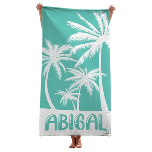 Tanned And Tipsy - Family Personalized Custom Beach Towel - Summer Vacation Gift, Birthday Pool Party Gift For Family Members