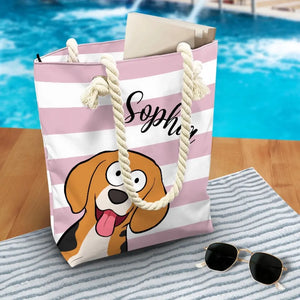 My Dog Is My Favorite Child - Dog Personalized Custom Beach Bag - Summer Vacation Gift For Pet Owners, Pet Lovers