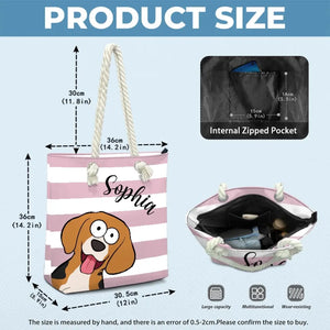 My Dog Is My Favorite Child - Dog Personalized Custom Beach Bag - Summer Vacation Gift For Pet Owners, Pet Lovers