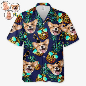 Custom Photo Tropic Like It's Hot - Dog & Cat Personalized Custom Unisex Tropical Hawaiian Aloha Shirt - Summer Vacation Gift, Gift For Pet Owners, Pet Lovers