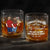 I'd Love To Get Drunk With You - Couple Personalized Custom Whiskey Glass - Gift For Husband Wife, Anniversary