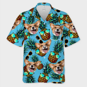 Custom Photo Tropic Like It's Hot - Dog & Cat Personalized Custom Unisex Tropical Hawaiian Aloha Shirt - Summer Vacation Gift, Gift For Pet Owners, Pet Lovers