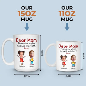 Custom Photo Our Family Stay Together And Forever - Family Personalized Custom Mug - Gift For Family Members