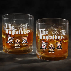 We Are Proud To Have You - Dog Personalized Custom Whiskey Glass - Gift For Pet Owners, Pet Lovers