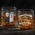 Custom Photo Congrats On Being My Husband - Couple Personalized Custom Whiskey Glass - Gift For Husband Wife, Anniversary