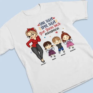 Together On The Road - Family Personalized Custom Unisex T-shirt, Hoodie, Sweatshirt - Gift For Mom, Grandma