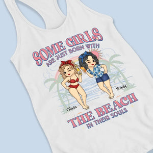 Girls Trip Cheaper Than Therapy - Bestie Personalized Custom Racer Back Tank Top - Gift For Best Friends, BFF, Sisters