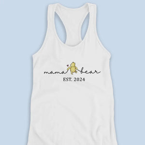 A Grandmother’s Hug Is The Best Medicine - Family Personalized Custom Racer Back Tank Top - Gift For Mom, Grandma