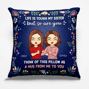 Brothers Are Just Born To Bother Sisters - Family Personalized Custom Pillow - Gift For Family Members, Siblings, Brothers, Sisters