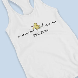 A Grandmother’s Hug Is The Best Medicine - Family Personalized Custom Racer Back Tank Top - Gift For Mom, Grandma