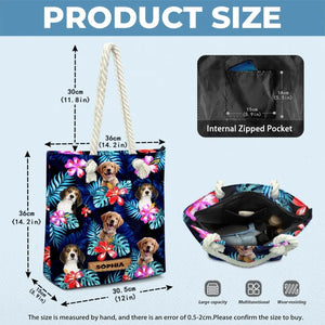 Custom Photo Summer Is Calling - Dog & Cat Personalized Custom Beach Bag - Summer Vacation Gift For Pet Owners, Pet Lovers