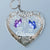 Time Passes, Love Remains - Memorial Personalized Custom Shaped Acrylic Keychain - Sympathy Gift For Family Members