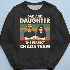 A Father Is His Daughter’s First Hero - Family Personalized Custom Unisex T-shirt, Hoodie, Sweatshirt - Gift For Dad