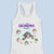 This Grandma Belongs To - Family Personalized Custom Racer Back Tank Top - Gift For Mom, Grandma