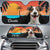 Custom Photo Summer Can Be Ruff - Dog & Cat Personalized Custom Auto Windshield Sunshade, Car Window Protector - Summer Vacation Gift For Pet Owners, Pet Lovers