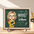 You Don't Just Teach, You Inspire - Teacher Personalized Custom 2-Layered Wooden Plaque With Stand - Gift For Teacher